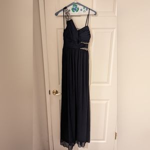 City Studio Sz 3 Navy Prom Dress